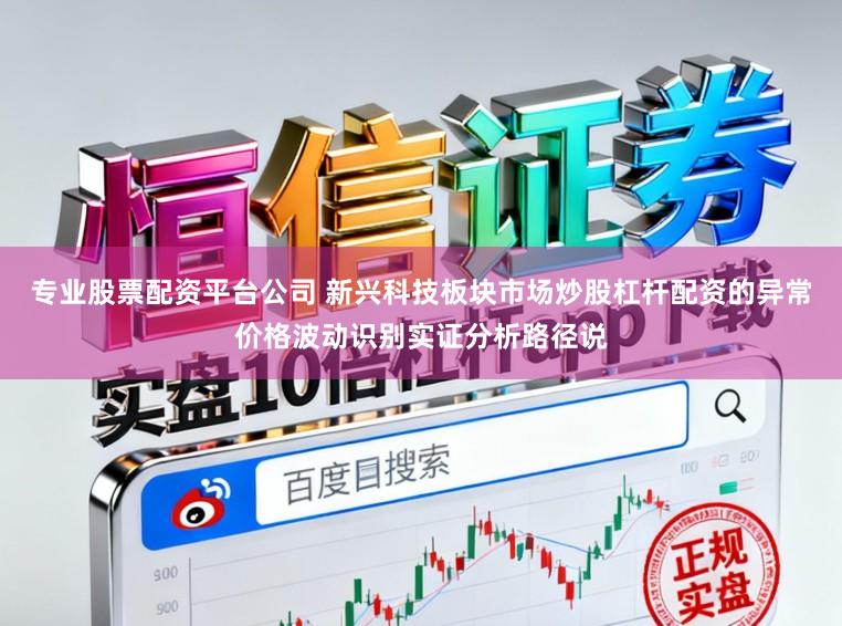 专业股票配资平台公司 新兴科技板块市场炒股杠杆配资的异常价格波动识别实证分析路径说