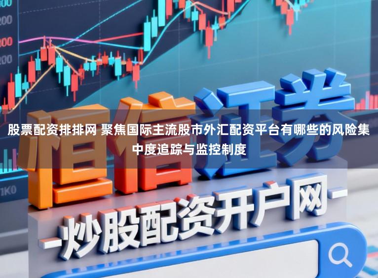 股票配资排排网 聚焦国际主流股市外汇配资平台有哪些的风险集中度追踪与监控制度